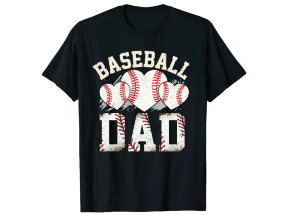 Celebrate Baseball Dads with This Premium Father's Day T-Shirt Bundle