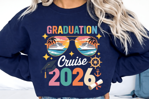 Graduation Cruise 2026 Senior Trip PNG: A Design Asset for Celebration