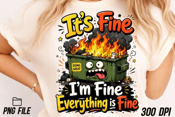 It's Fine I'm Fine Everything is Fine: A Design Asset for Real Life