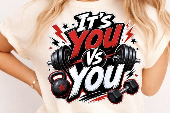 It's You Vs You: Fuel Your Fitness Brand with This Motivational Workout Design