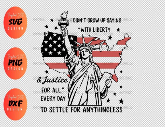 Liberty and Justice for All Svg: A Design Asset for Making a Statement