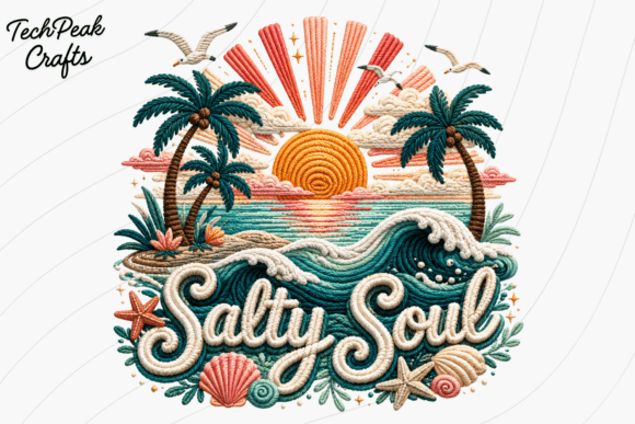 Salty Soul Beach Shirt PNG: Your Ticket to Coastal Cool