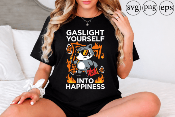 Unleash Chaos: The Fire Starter Cat Design Asset