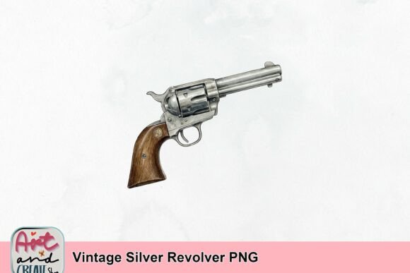 Unlocking the Potential of the Vintage Silver Revolver PNG