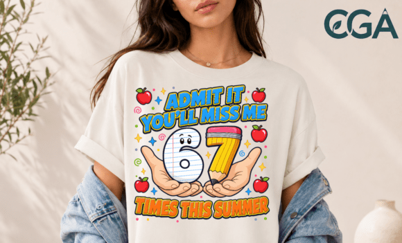 You Will Miss Me 6-7 Times Summer Png: A Playful Design Asset